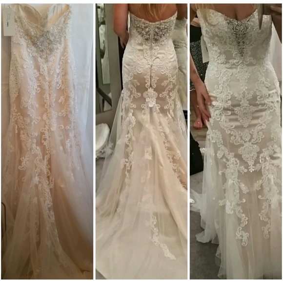 Casablanca Lotus Gown - Picture 3 of 4